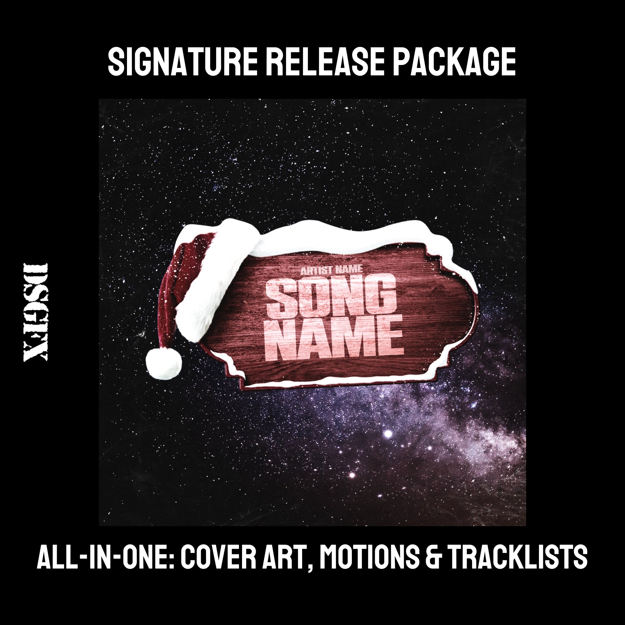 Christmas Eve Sign - Premade Cover Art