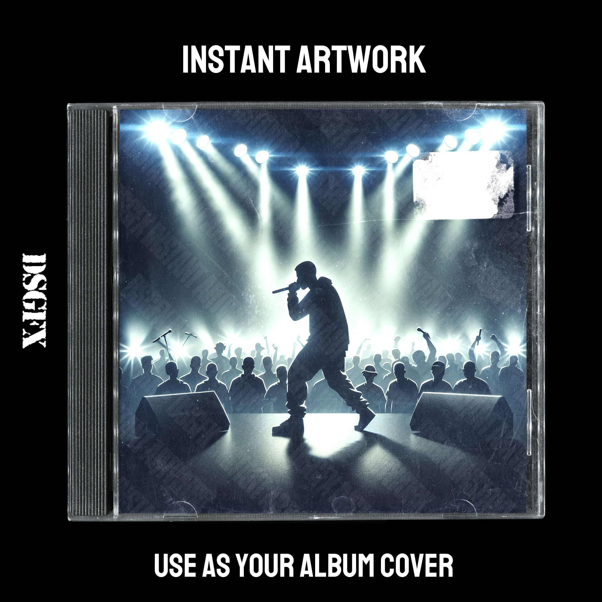 Energetic Concert Silhouette