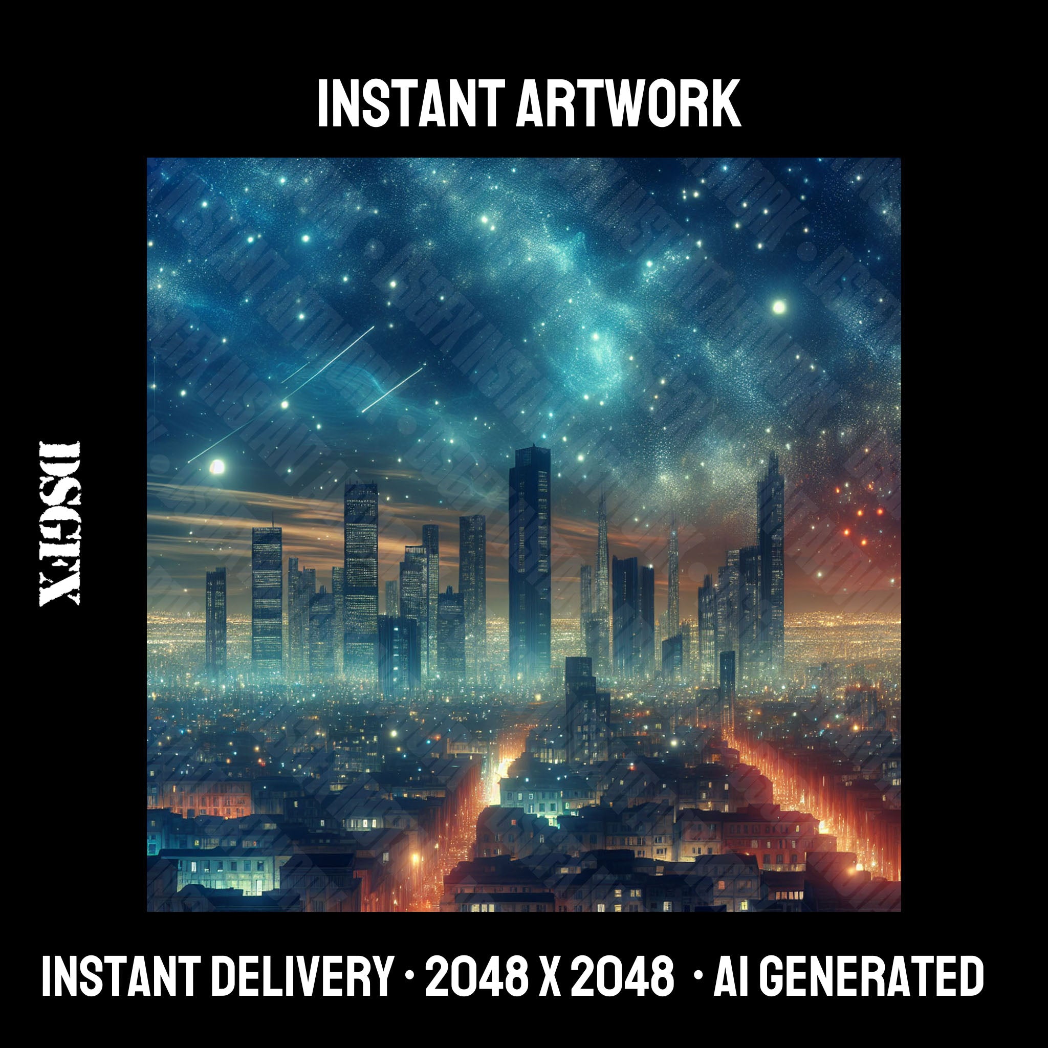 Cosmic City Twilight