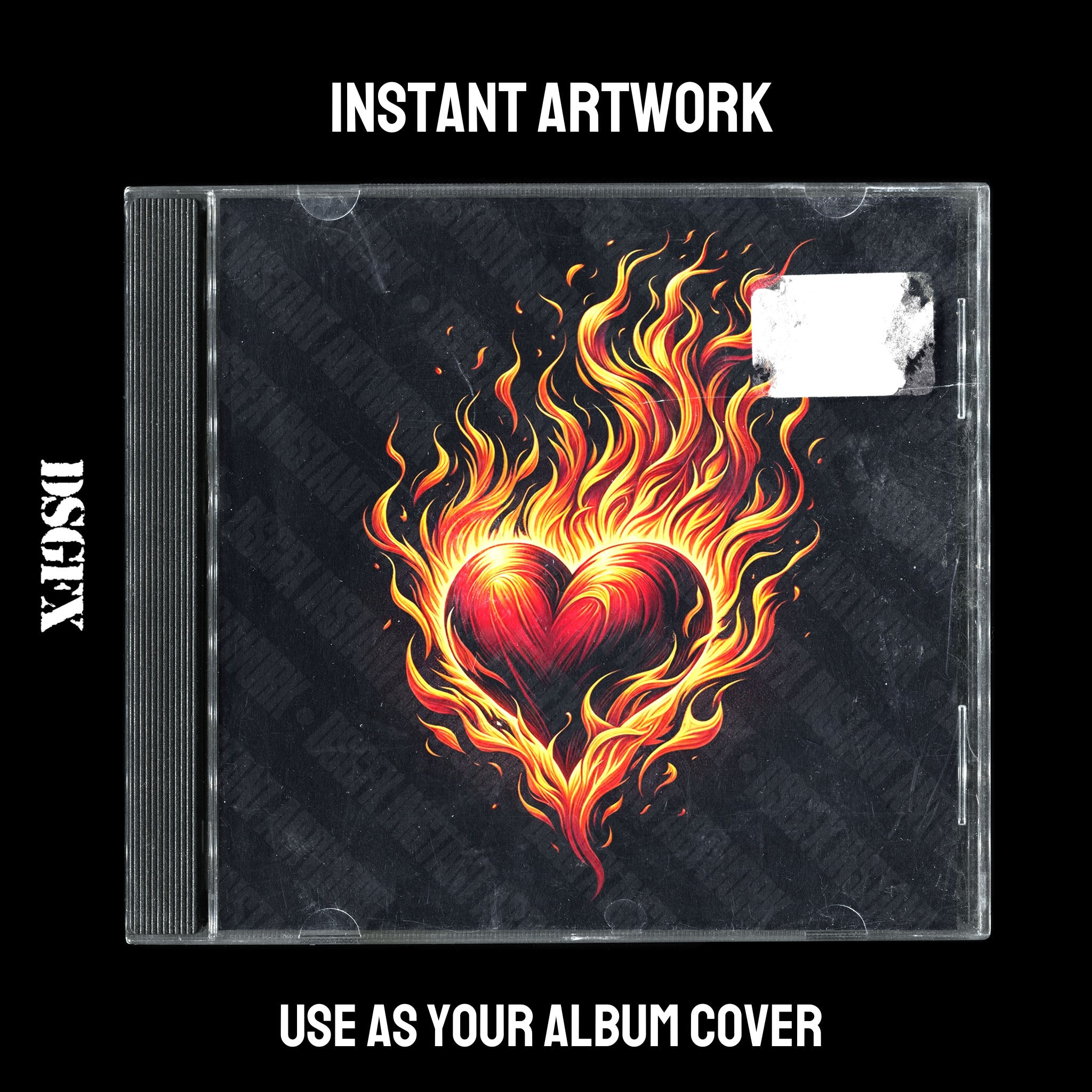 Blazing Heart Artwork