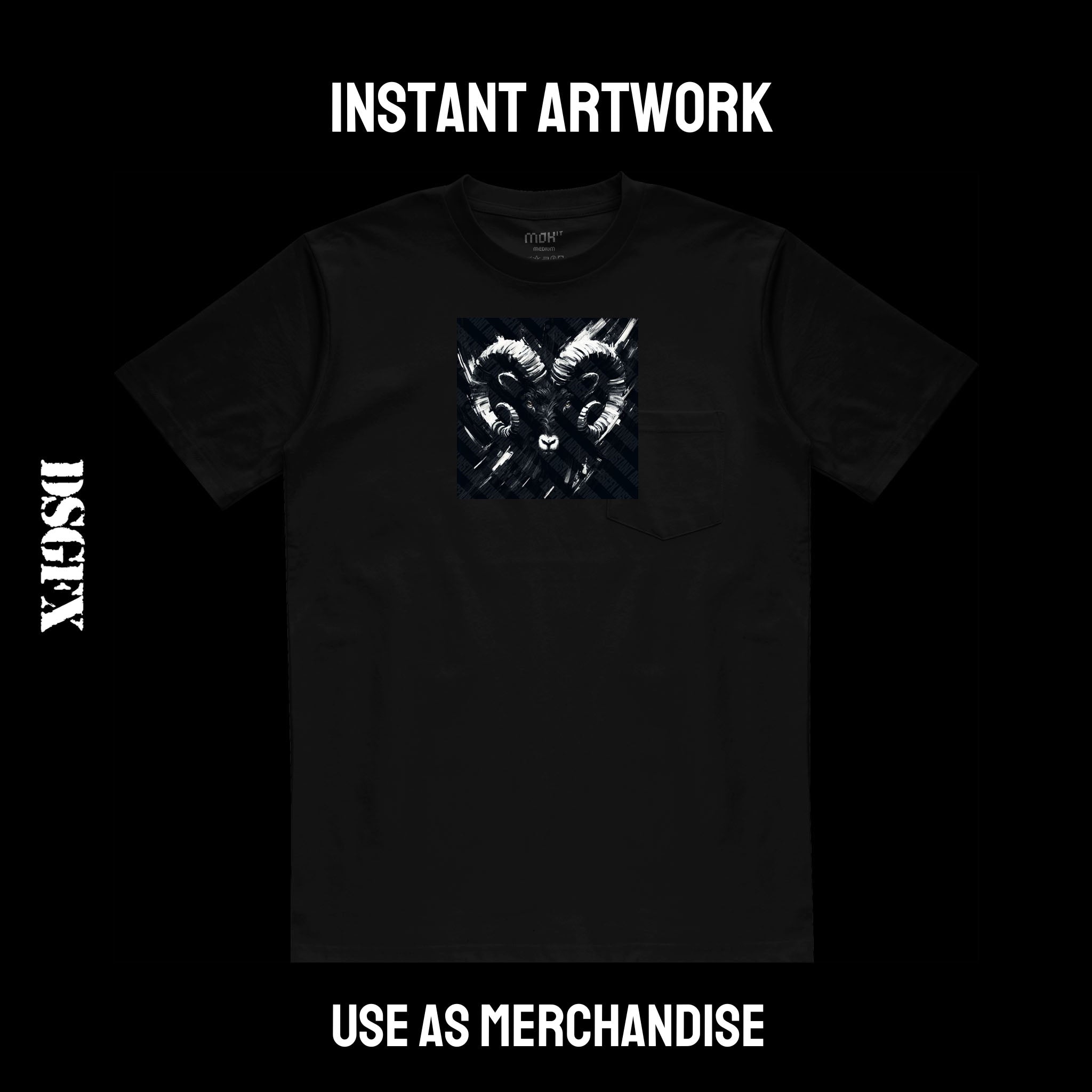 Monochrome Ram Power