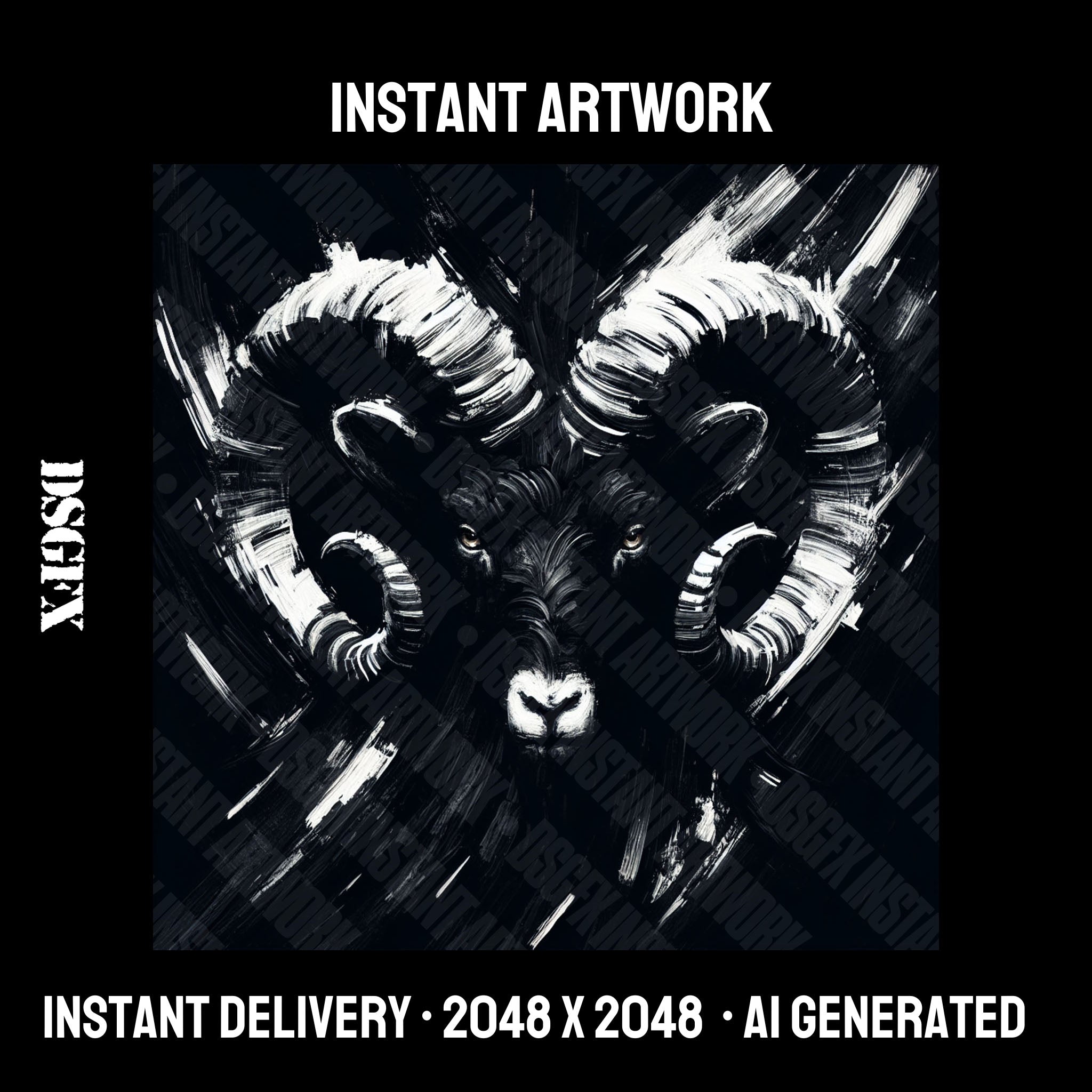 Monochrome Ram Power