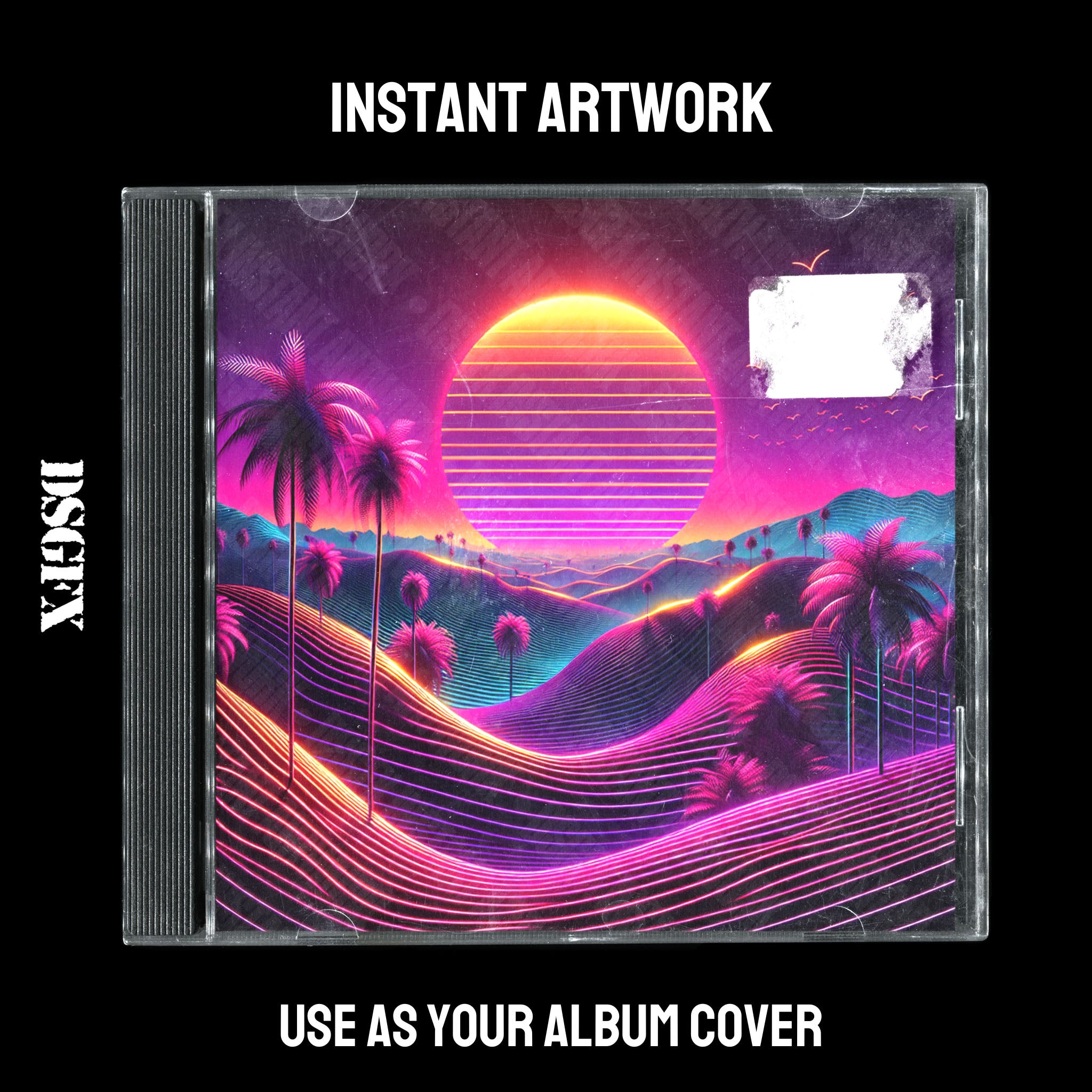 Neon Synthwave Vista