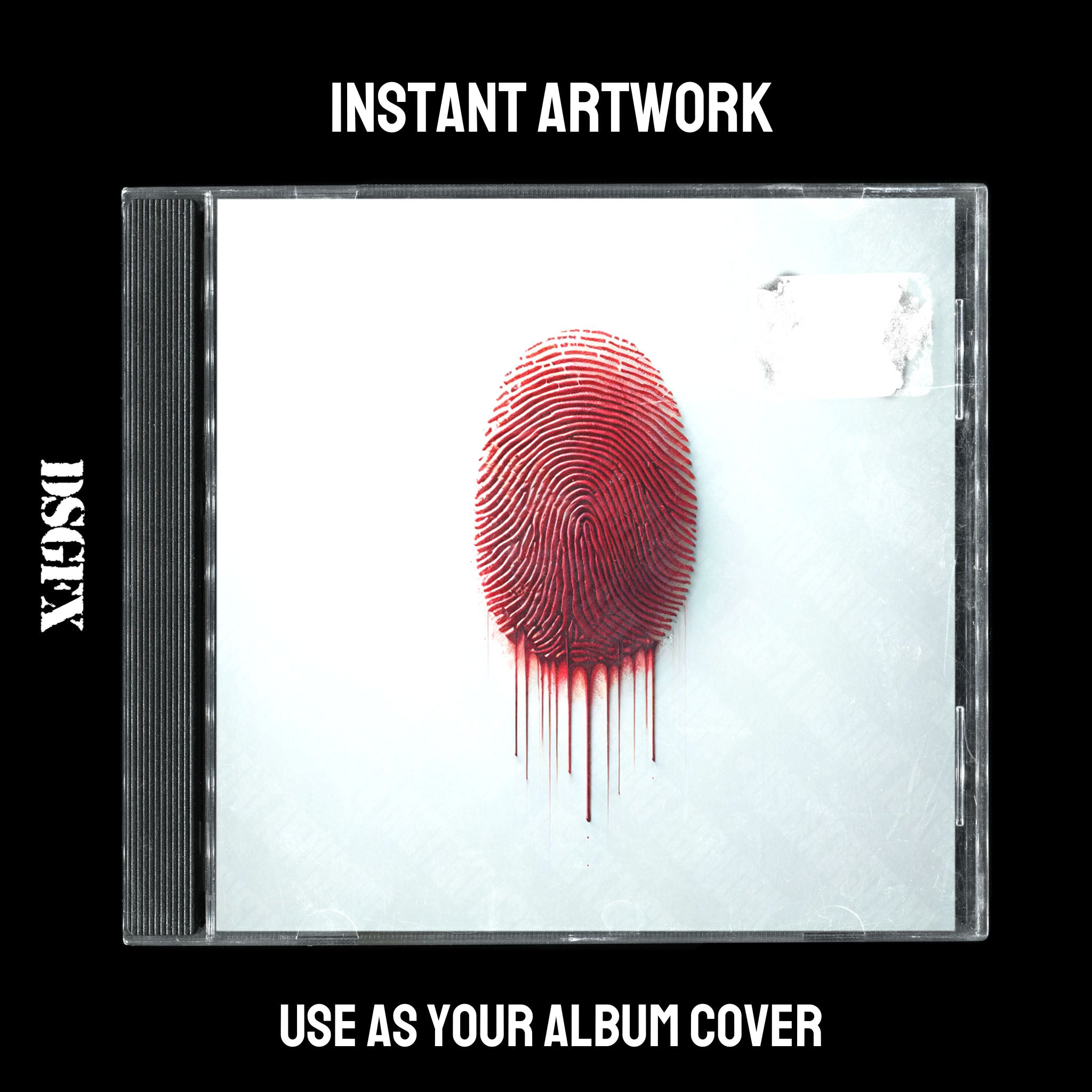 Abstract Fingerprint Drip