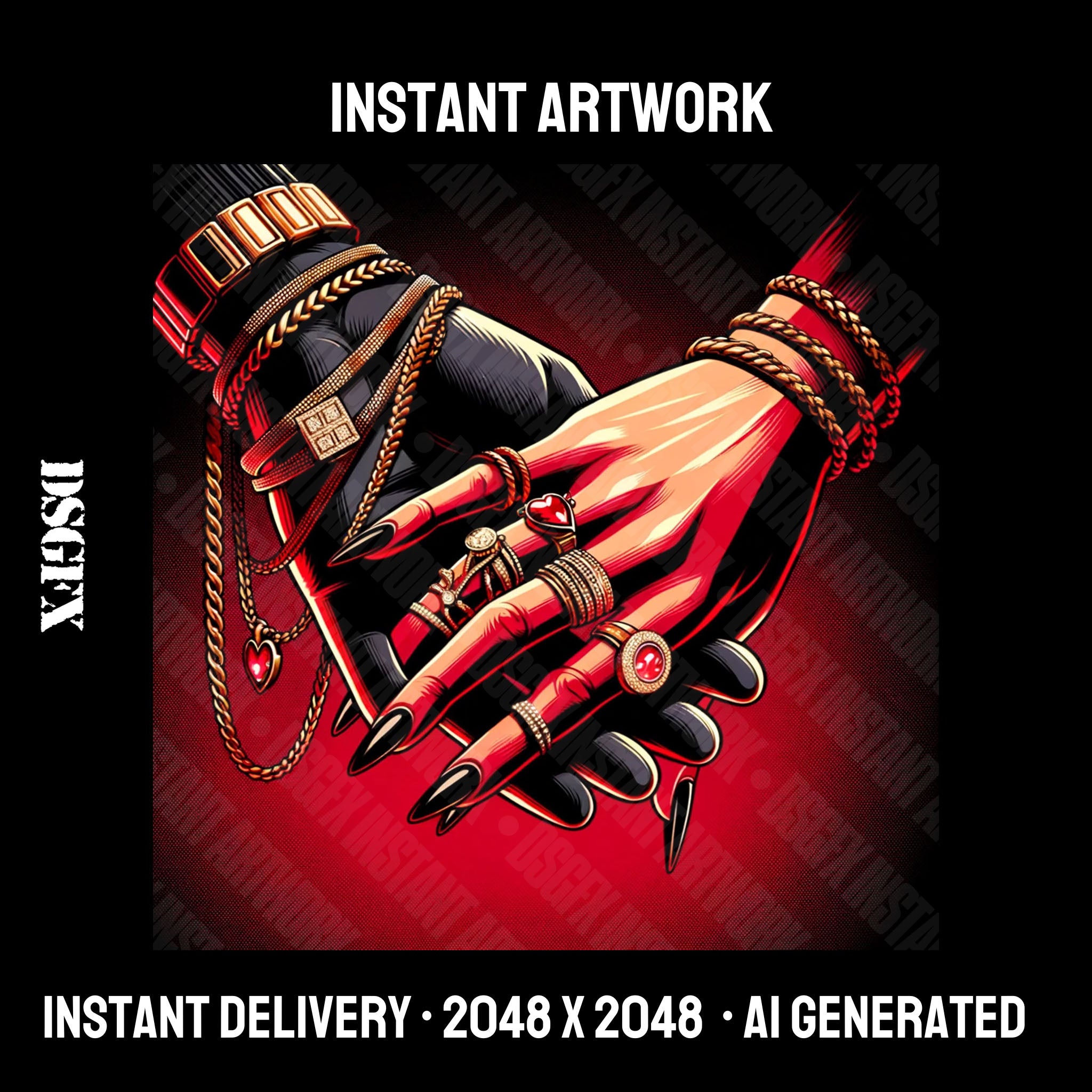 Hip Hop Luxury Hand