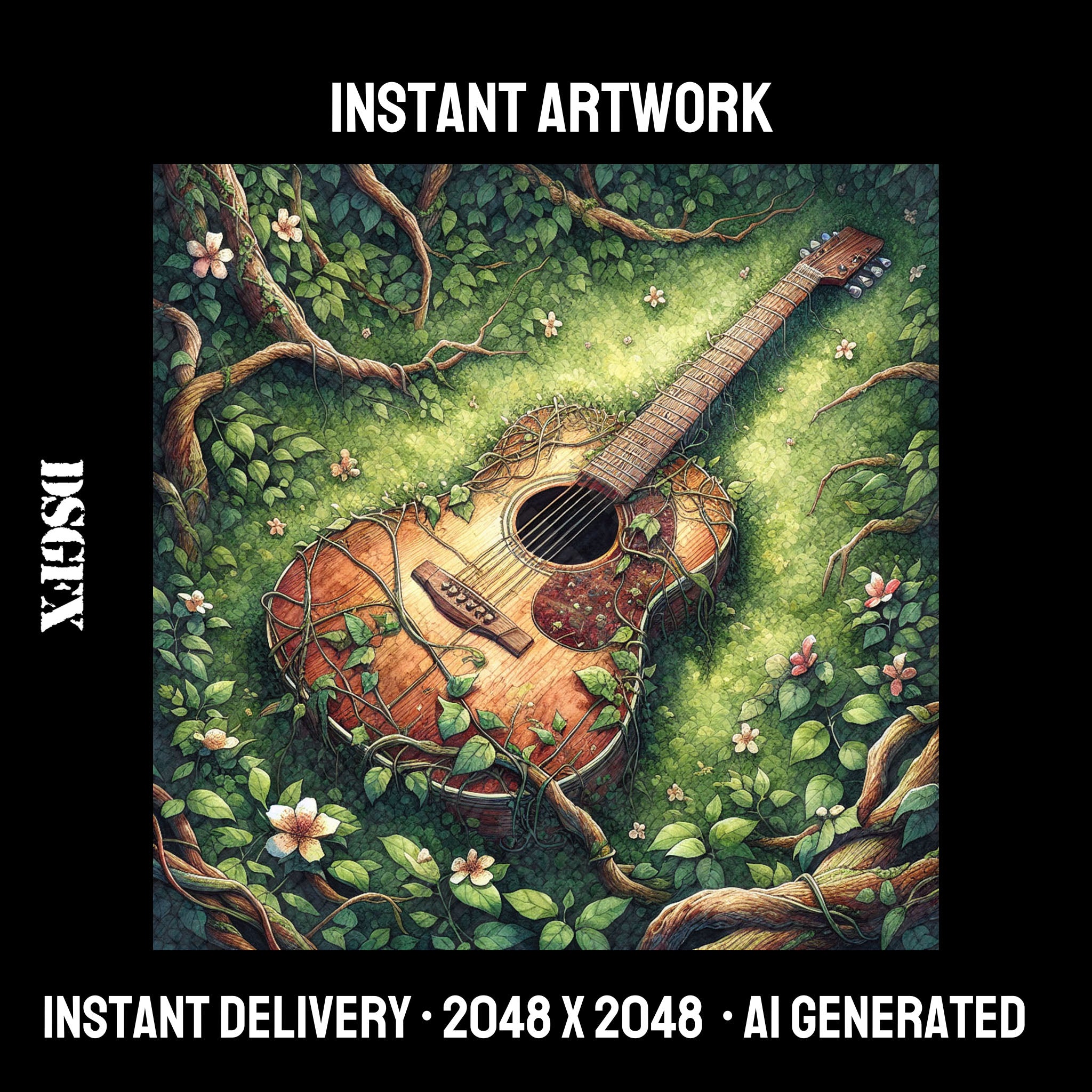 Enchanted Garden Guitar