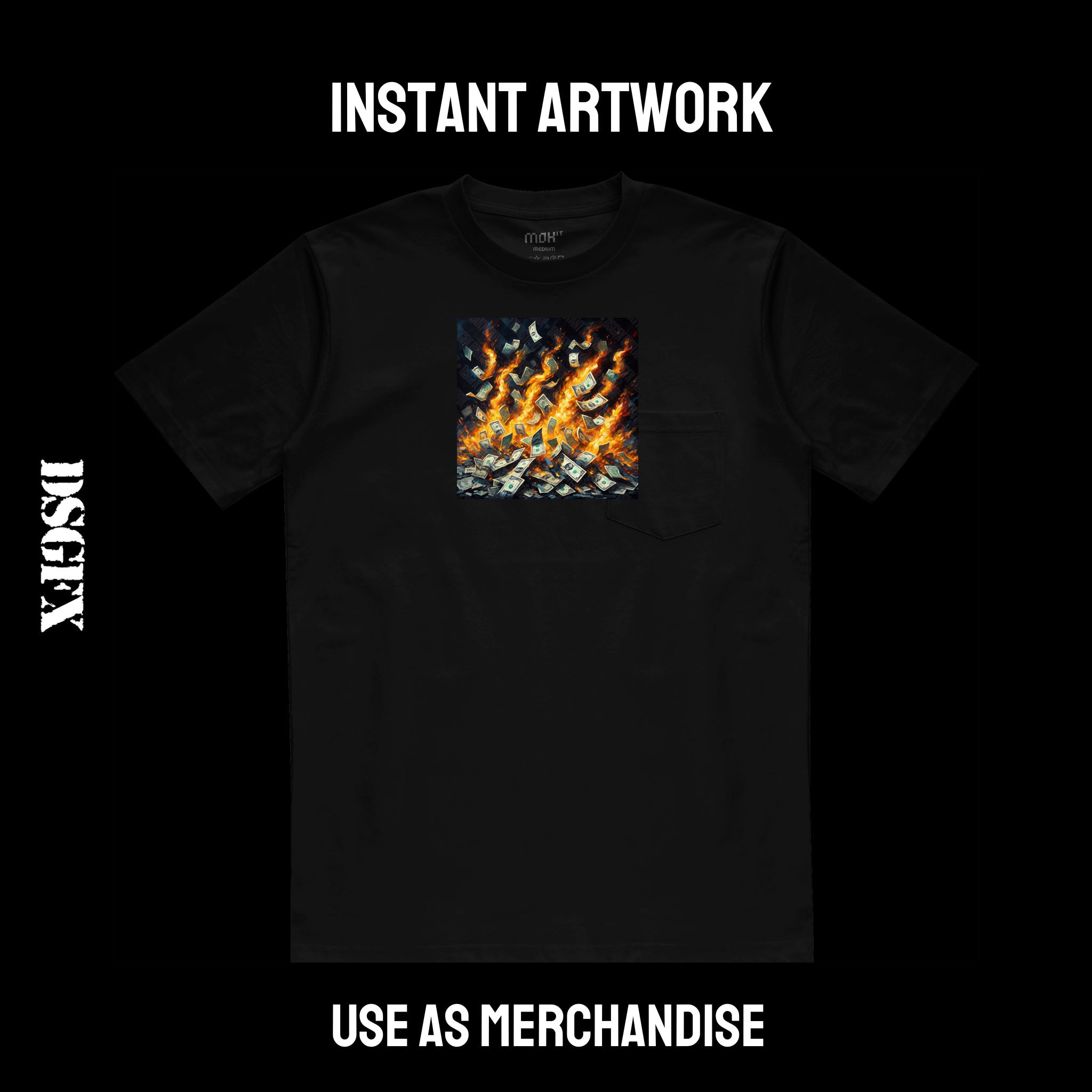 Flaming Currency Blaze