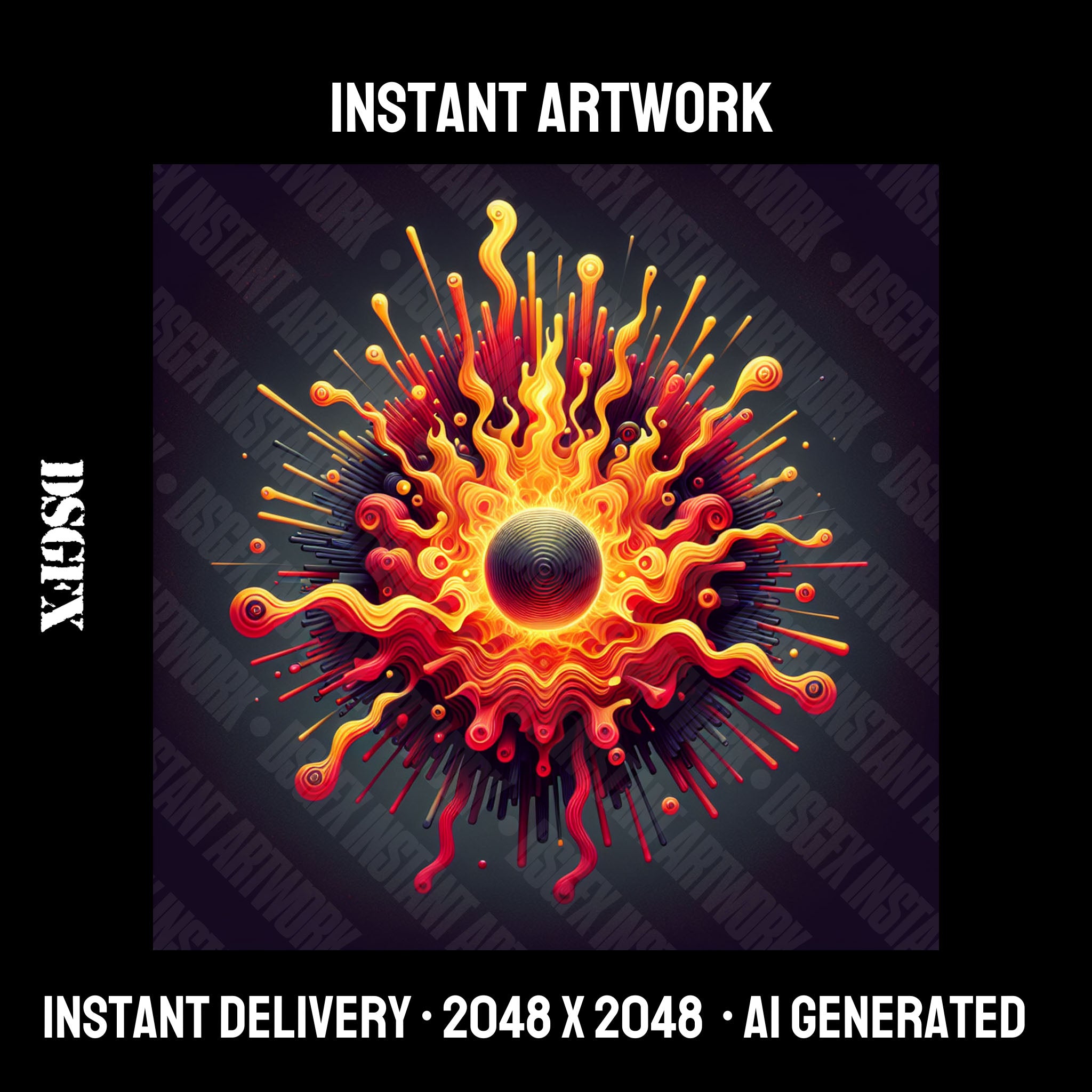 Abstract Sonic Burst