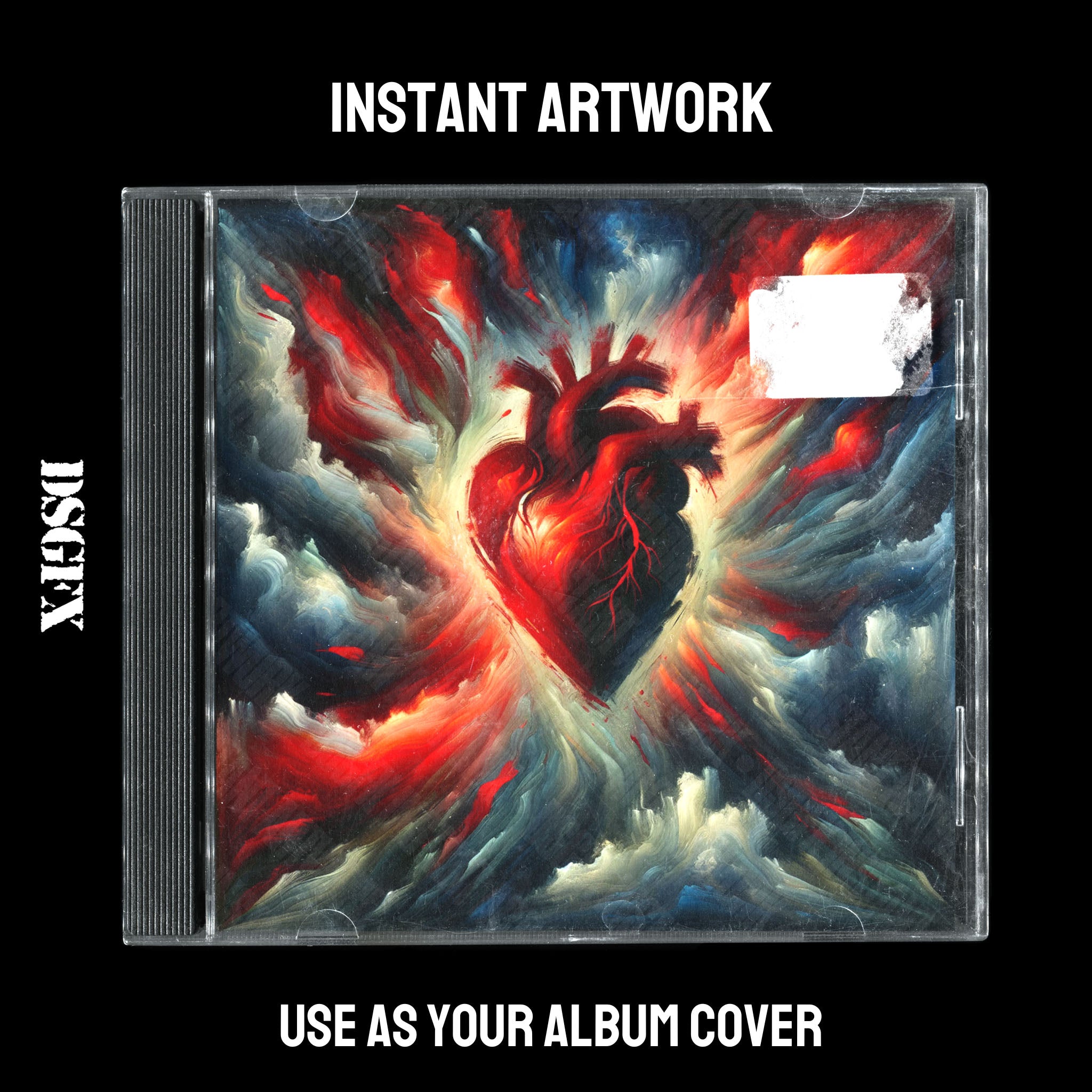 Abstract Heart Explosion