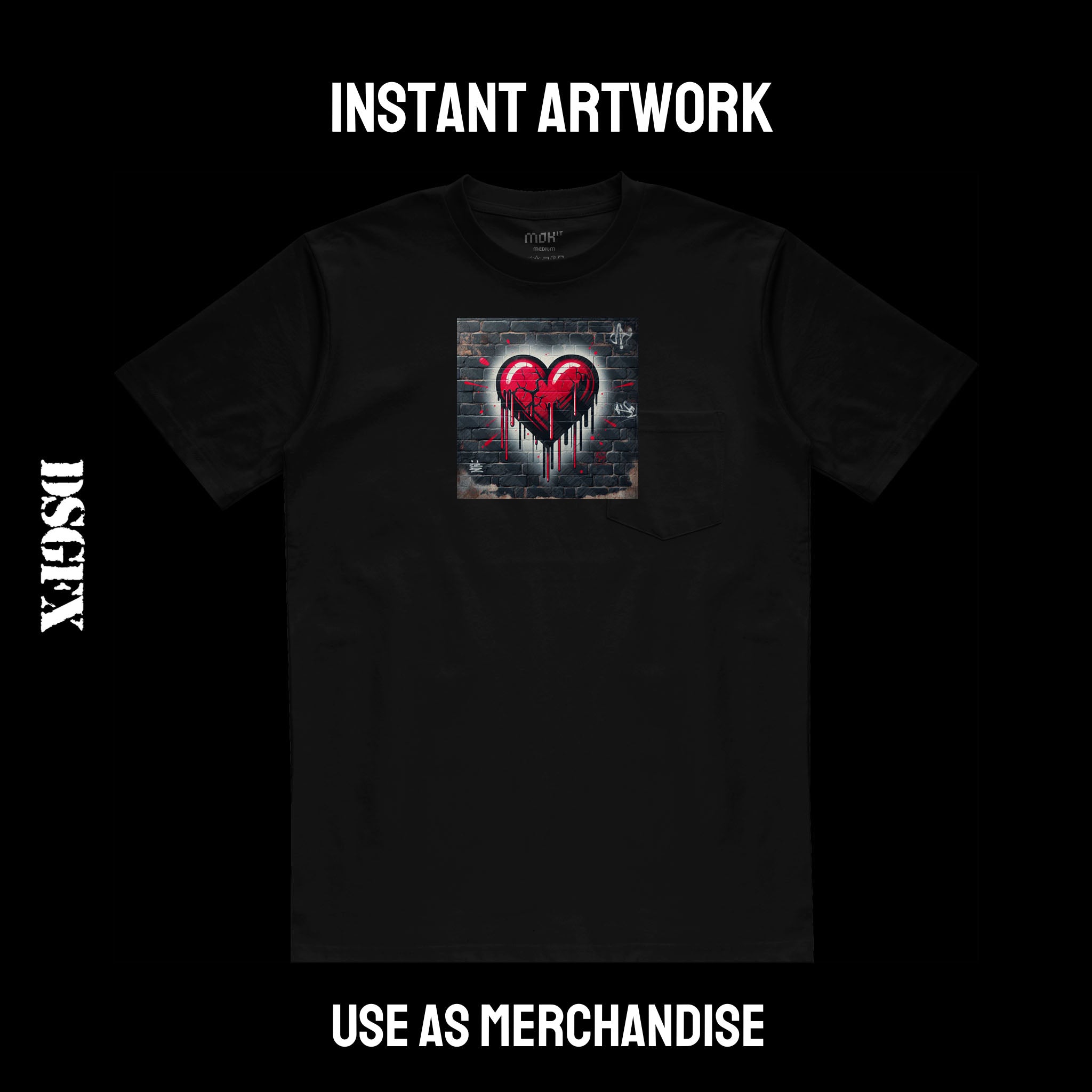 Urban Heart Graffiti