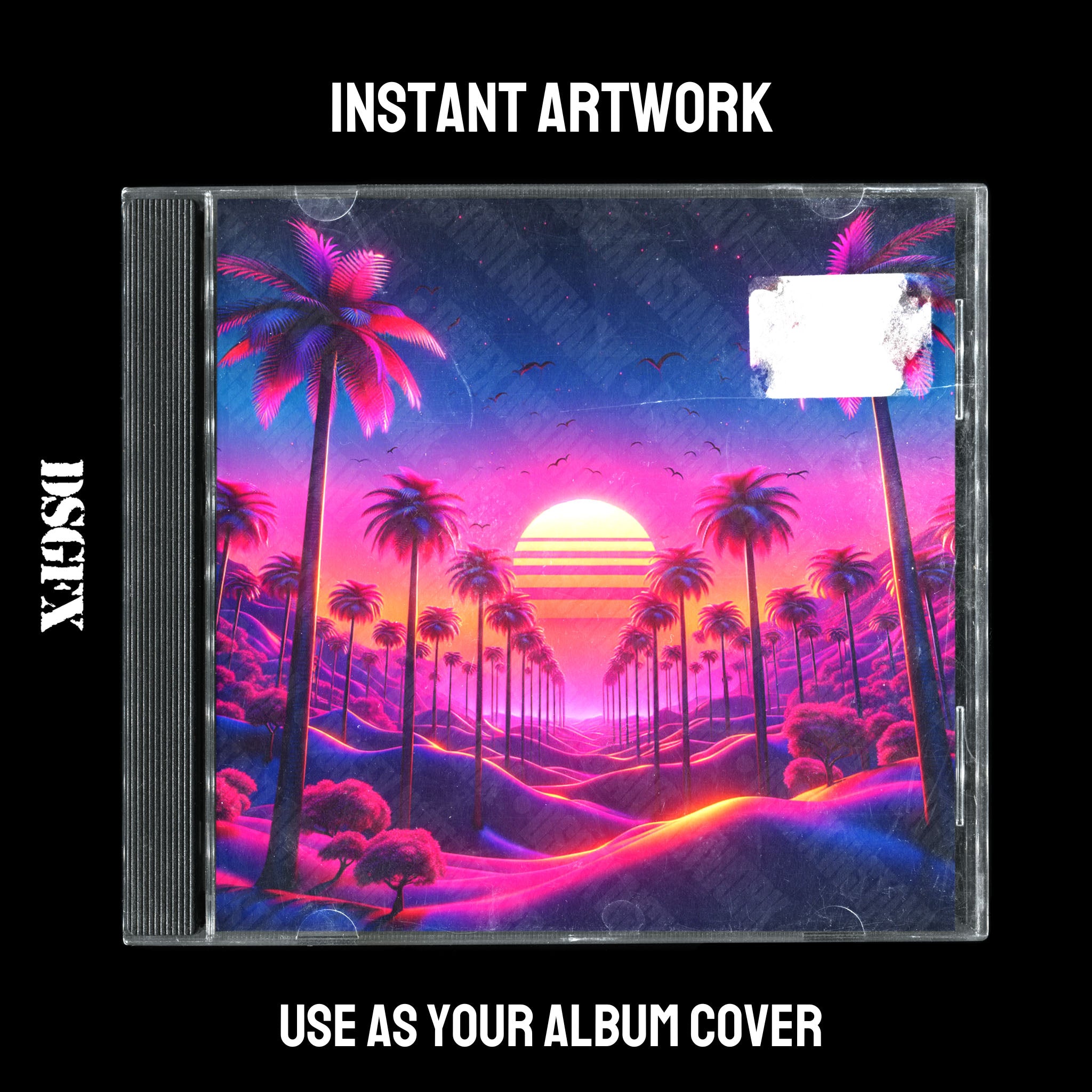 Neon Dusk Dreamscape