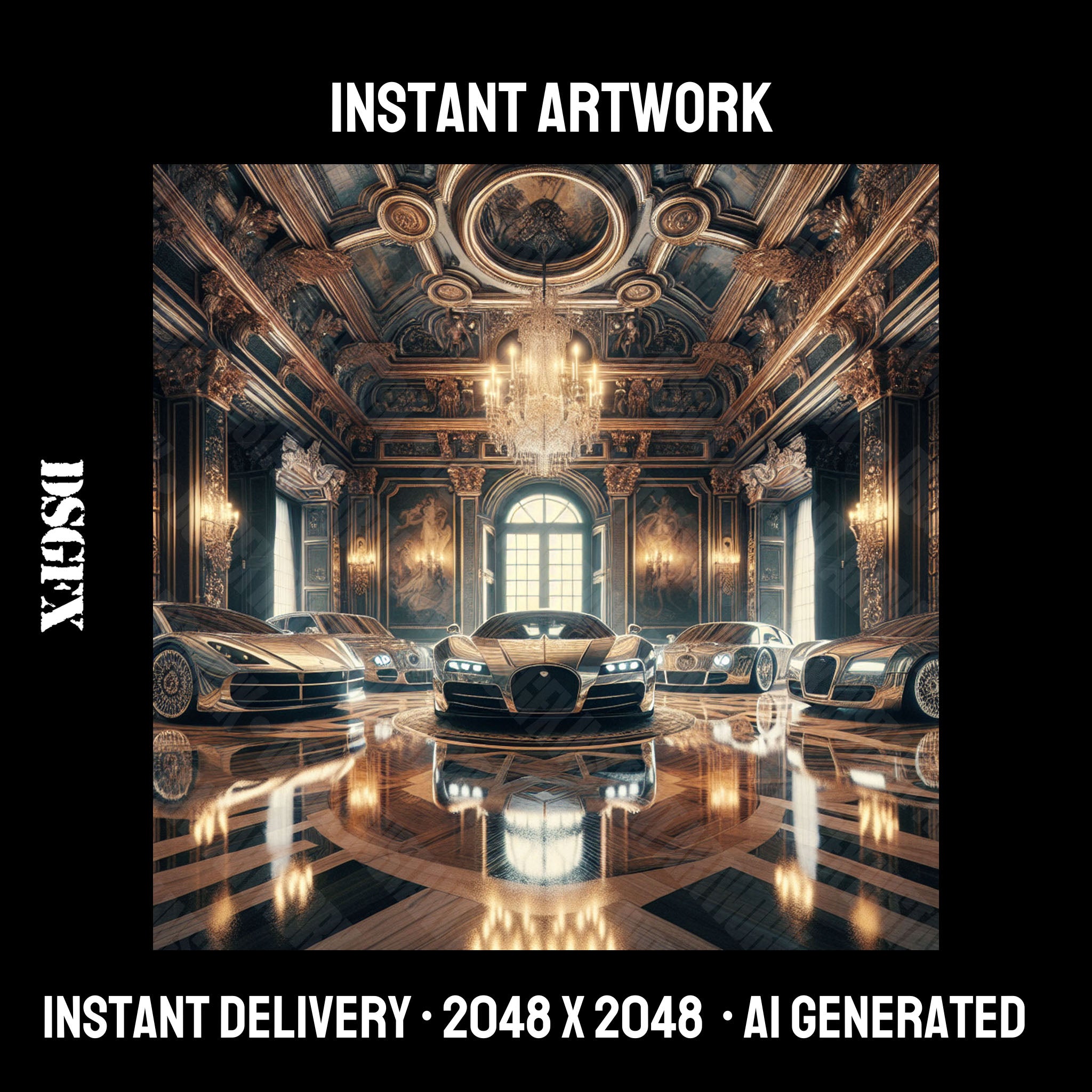 Luxury Palace with Supercars