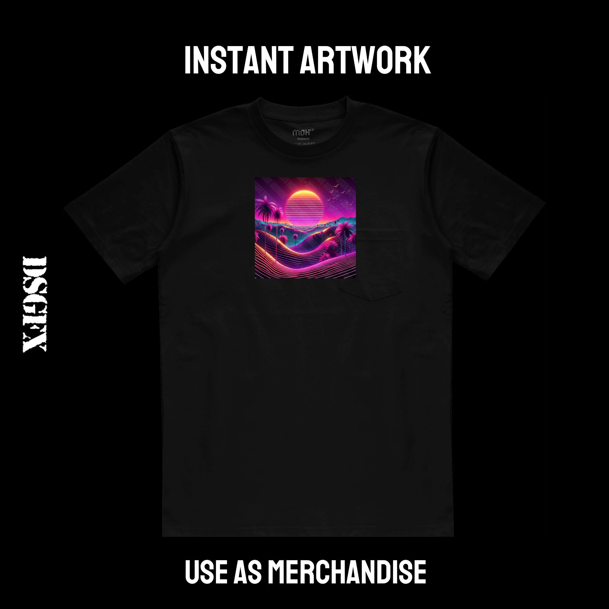 Neon Synthwave Vista