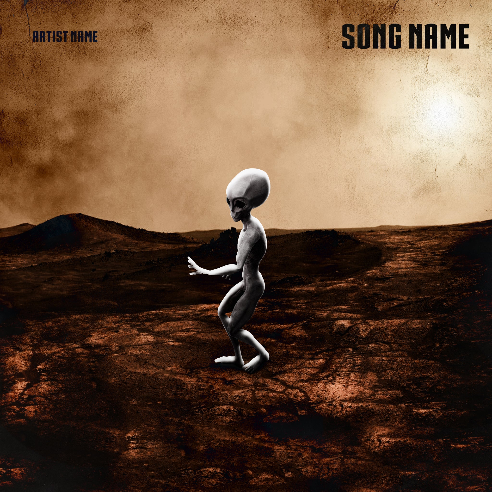 Alien on Mars